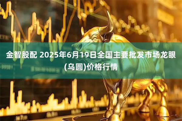 金智股配 2025年6月19日全国主要批发市场龙眼(乌圆)价格行情