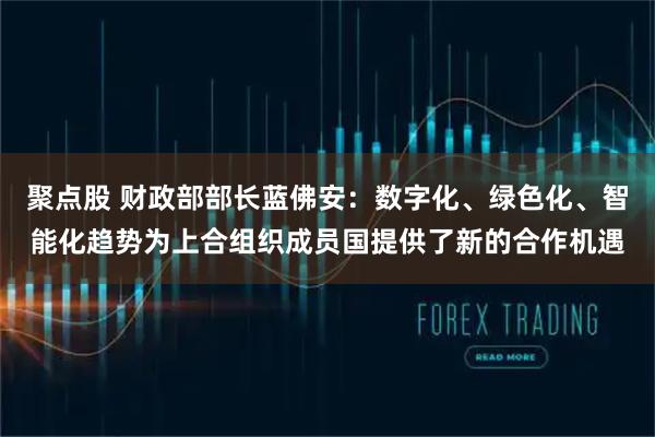 聚点股 财政部部长蓝佛安：数字化、绿色化、智能化趋势为上合组织成员国提供了新的合作机遇