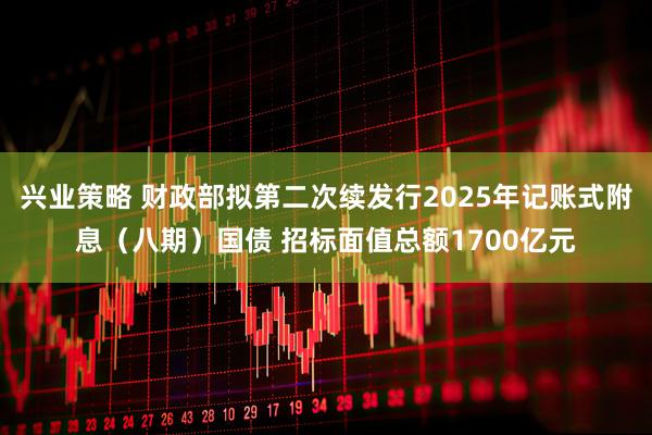 兴业策略 财政部拟第二次续发行2025年记账式附息（八期）国债 招标面值总额1700亿元