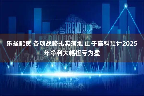 乐盈配资 各项战略扎实落地 山子高科预计2025年净利大幅扭亏为盈